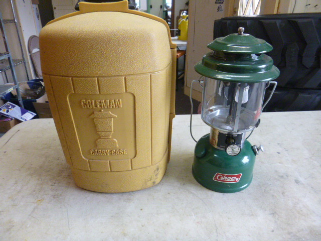 lot 42 image: Coleman Gas Lantern