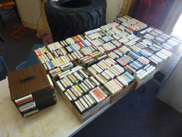 lot 49 image: Large Lot of Miscellaneous 8 Track Tapes