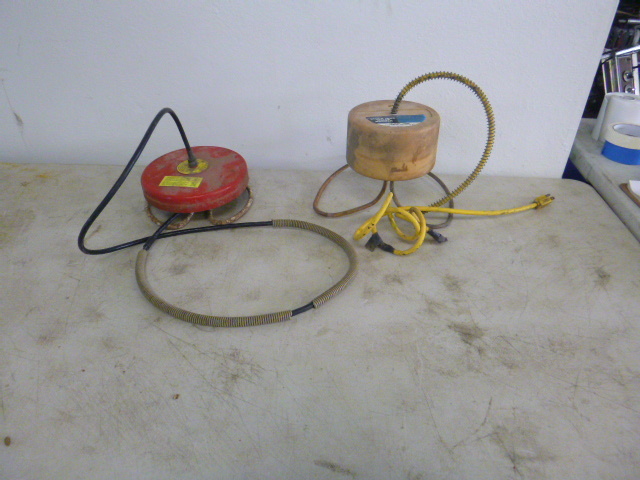 lot 51 image: 2 Stock Tank Water Heaters