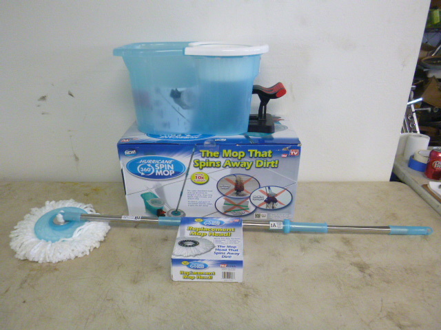 lot 67 image: New Hurricane Spin Mop