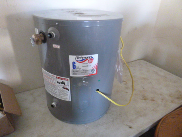 lot 71 image: Richmond Hot Water Heater