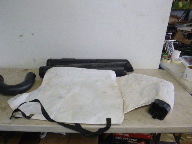 lot 204 image: Miscellaneous Yard Vacuum Parts