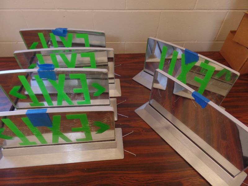 EXIT SIGNS