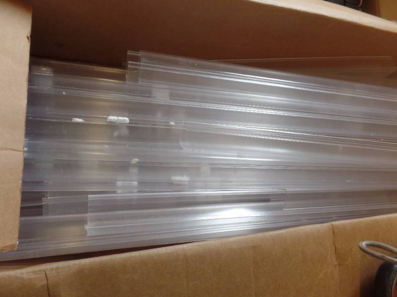 CLEAR PLASTIC SHADES