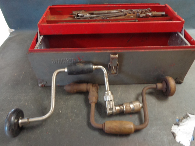 lot 11 image: Vintage Stackon Handrill