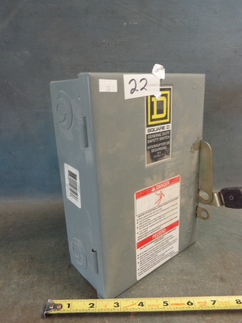 lot 22 image: General Duty Safety Switch