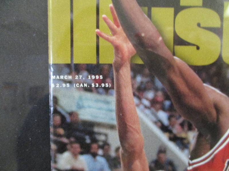 lot 2 image: Michael Jordan signed Sports Illustrated