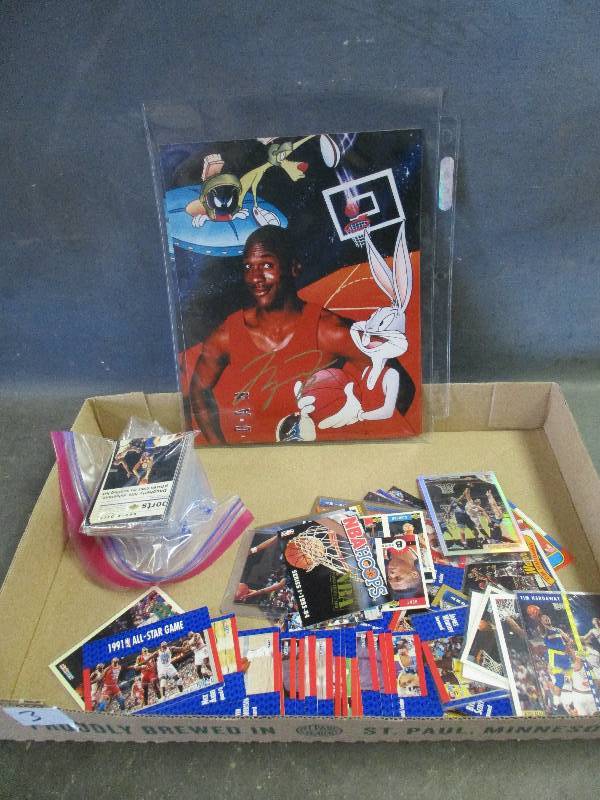 lot 3 image: Autographed Michael Jordan Pictures