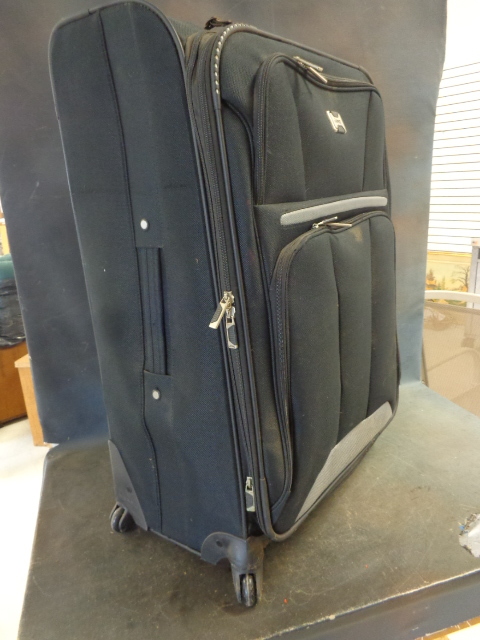 lot 14 image: Large Nylon Jeep Suitcase