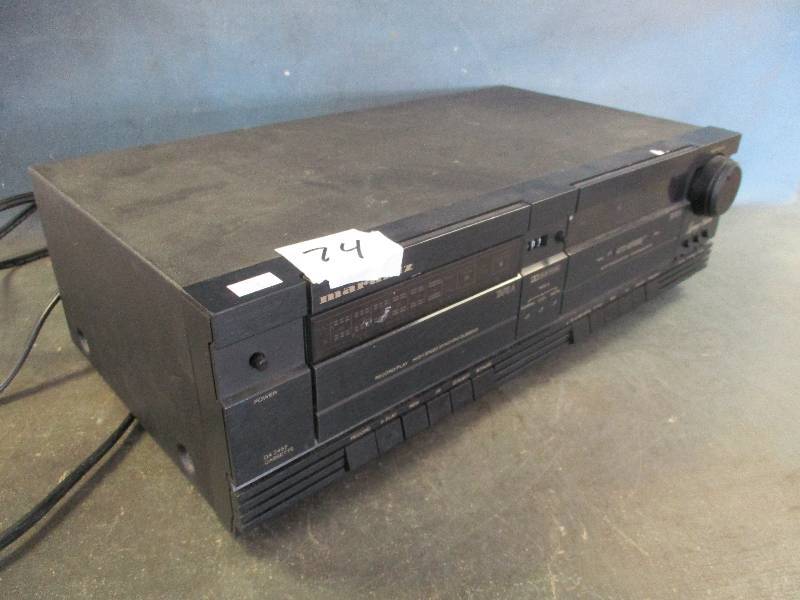 lot 74 image: Marantz Dual Cassette PlayerRecorder