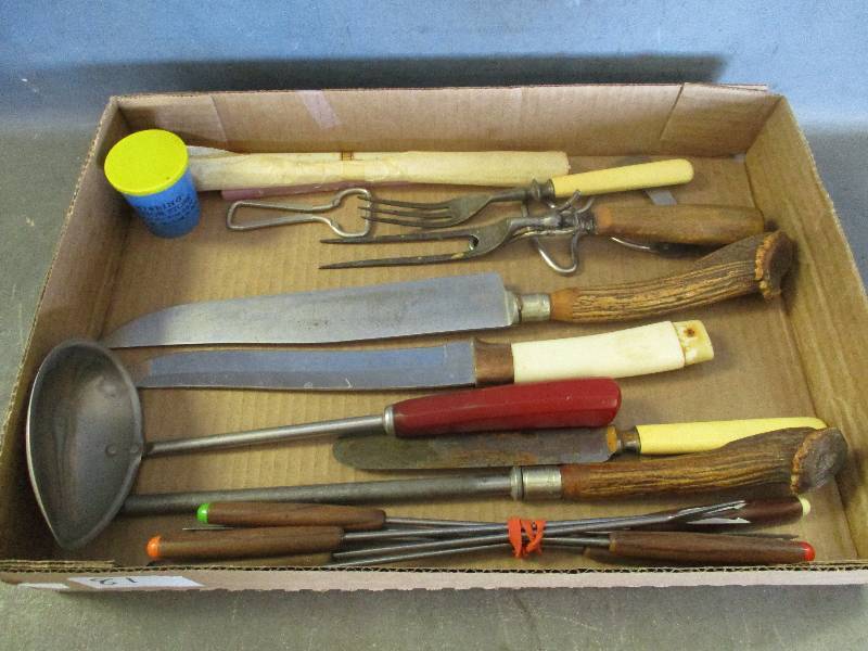 lot 81 image: Vintage Kitchen Utensils