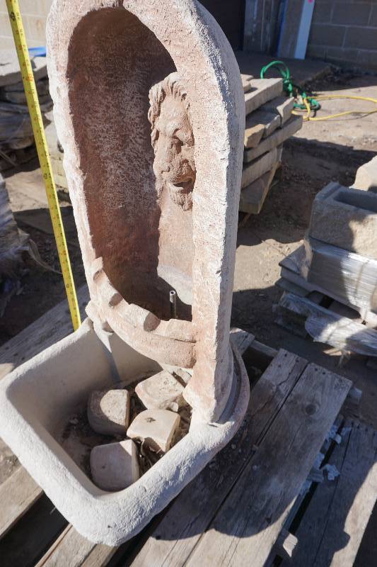 2 Piece Concrete Water Fountain