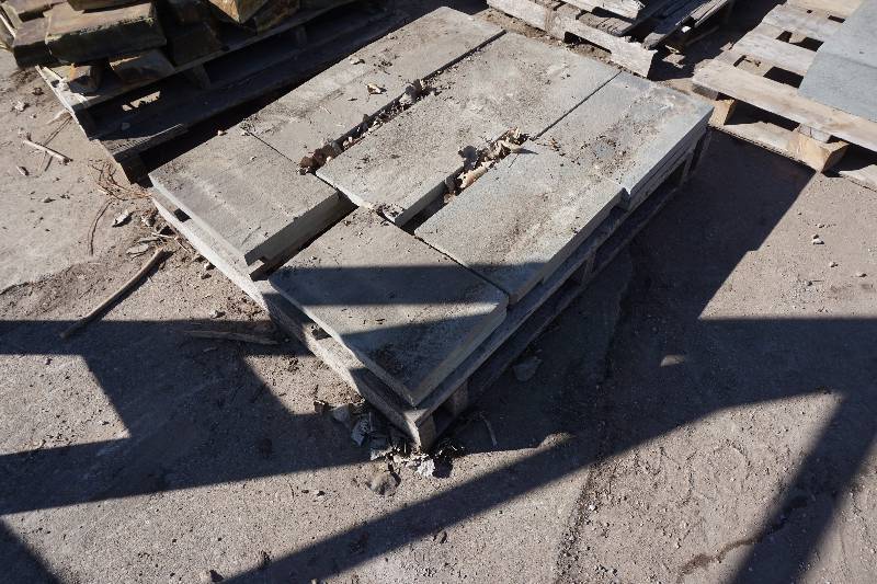 Pallet of Patterened Bluestone Flag Stone