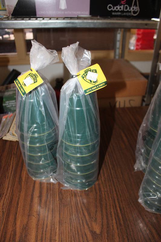 lot 223 image: Lot of (2) Sets of Carson Team Spirits Cups