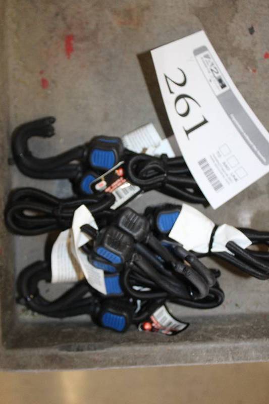 lot 261 image: Lot of (4) IIT 2-Pack 20in. Triple Strength Bungee