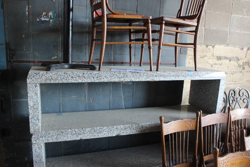 lot 176 image: Marble Bench
