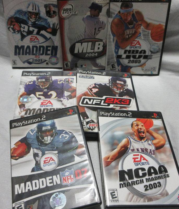 lot 15 image: 7 Play Station 2 Games