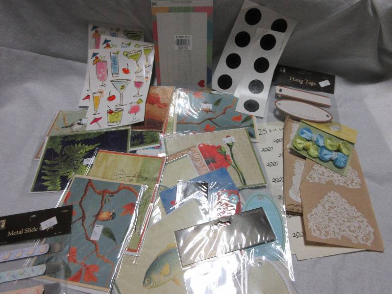 lot 56 image: Box lot of New Cards and Stickers
