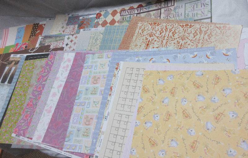 lot 63 image: NEW 50 Sheets of Scrap Booking Pages.