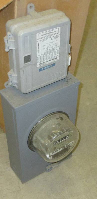 lot 158 image: ELECTRIC METER-NEW- NEVER INSTALLED