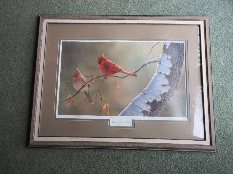 lot 170 image: WINTER WATCH-0 CARDINALS BY DANIEL SMITH