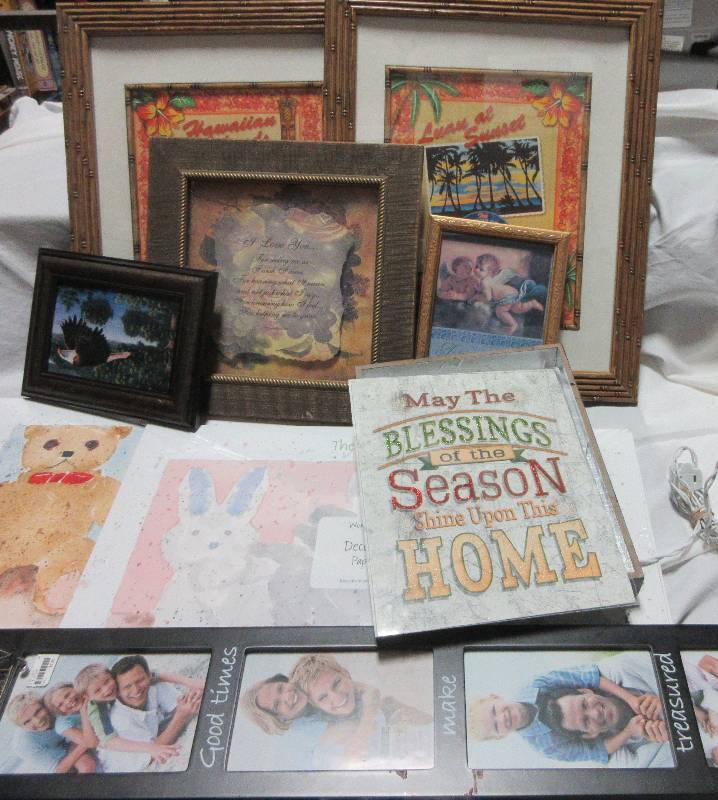 lot 83 image: LARGE LOT OF PICTURES AND FRAMES