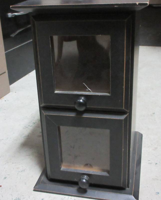 lot 215 image: 2 DRAWER CD CABINET