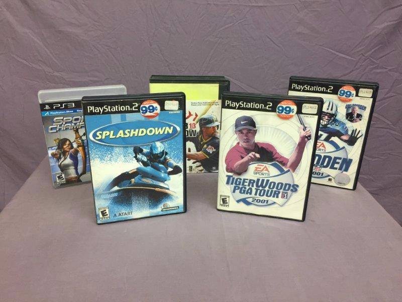 lot 17 image: Playstation 2 & 3 games