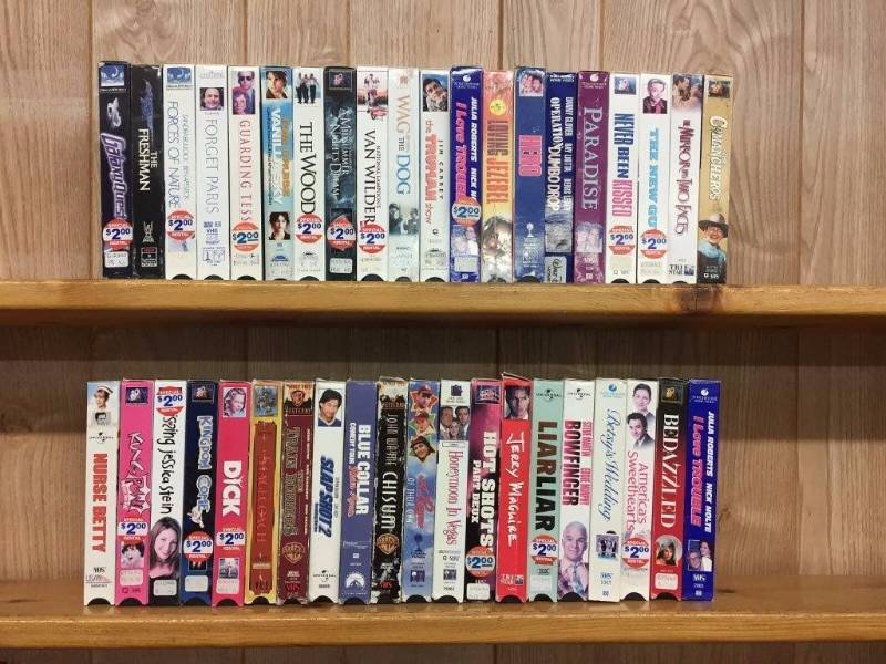 lot 20 image: VHS Movies
