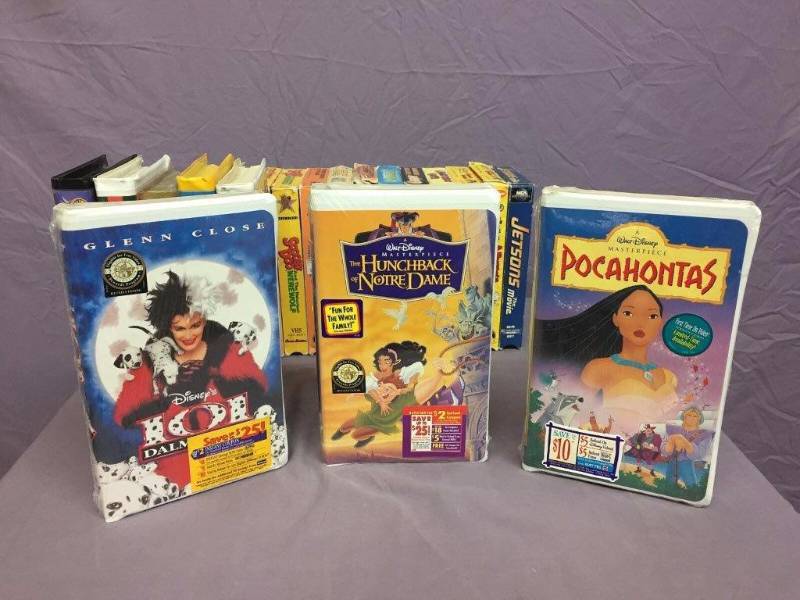 lot 27 image: VHS  Movies 3 Brand New Disney
