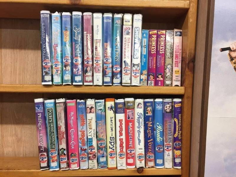 Children's VHS Tapes