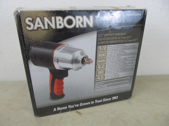 lot 30 image: BRAND NEW Sanborn 12 Impact Wrench