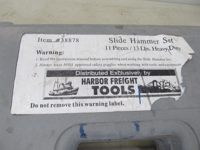 lot 35 image: Heavy Duty Harbor Freight Dent Pulling Tool Kit