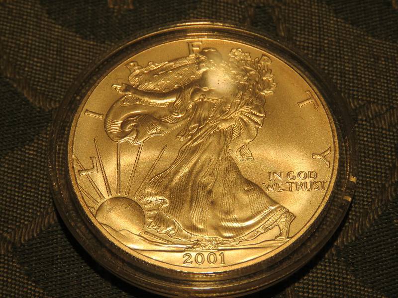 Walking Libery Dollar Coin-Silver