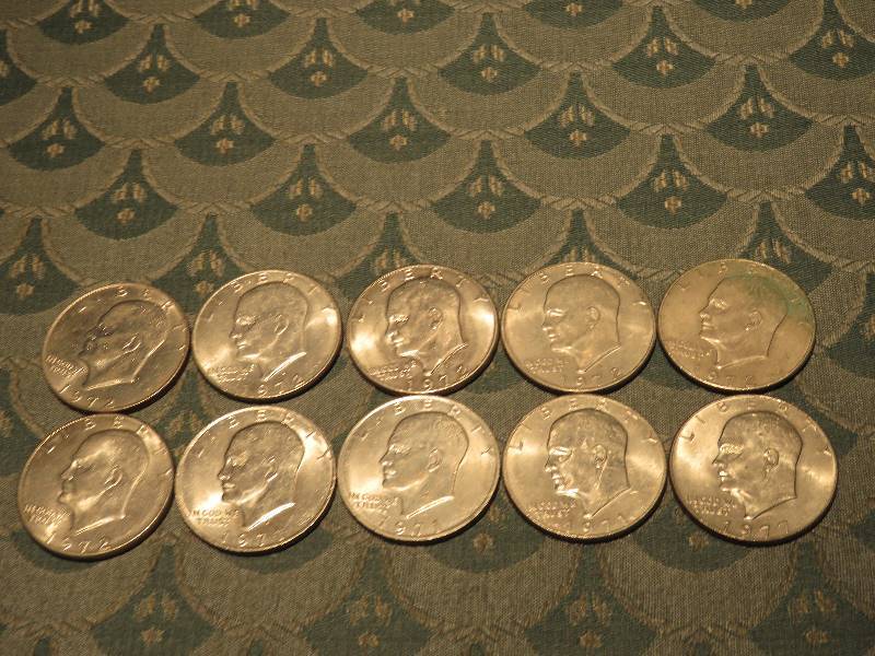 Eisenhower Dollar Coins