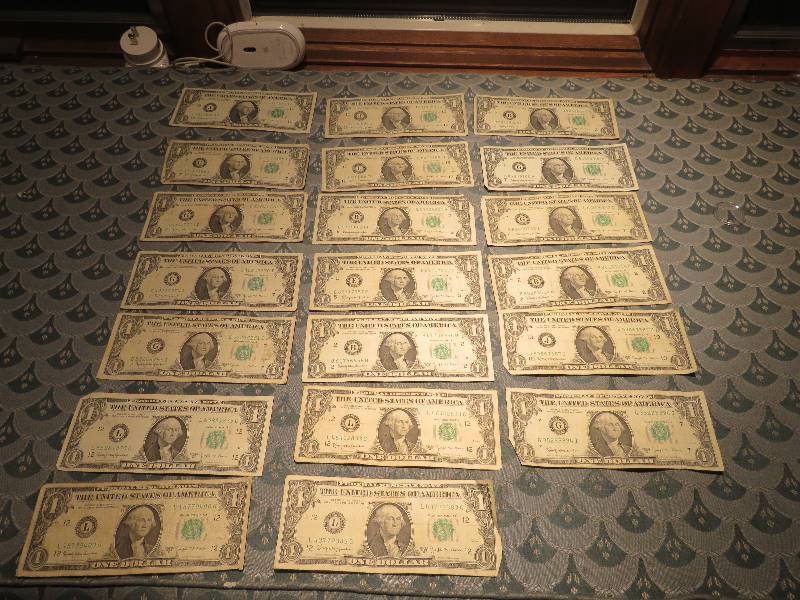 United States One Dollar Bills