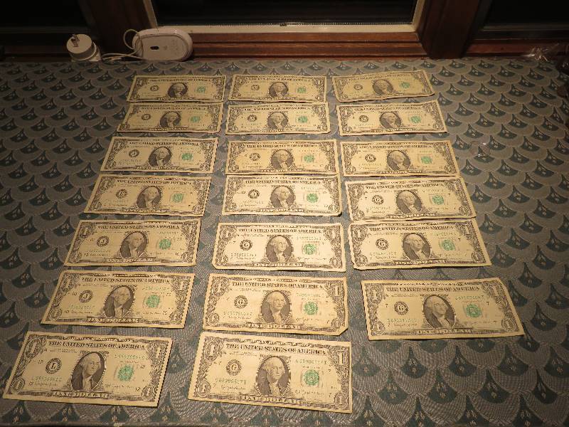 United States One Dollar Bills