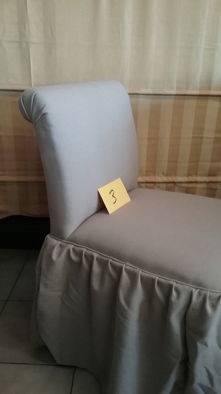 Vanity Linen Cover Chair