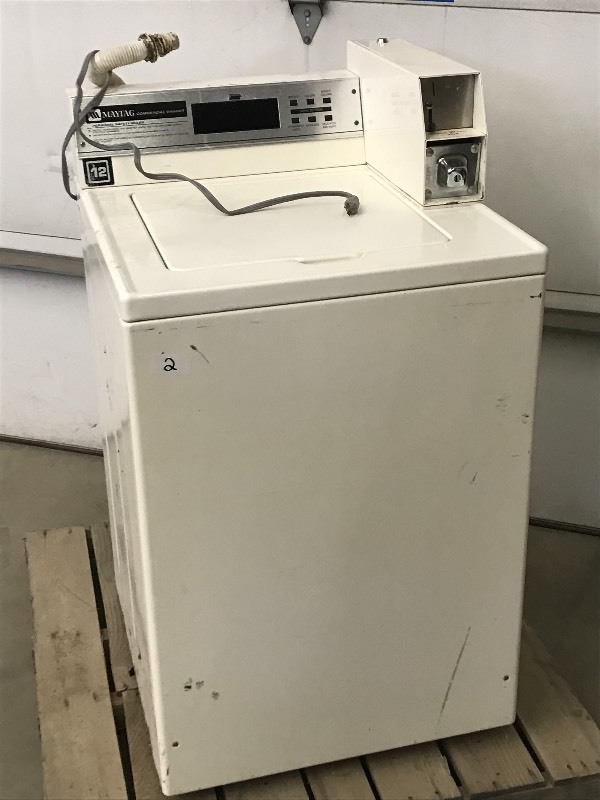 Maytag Commercial Coin-Operated Wash Machine