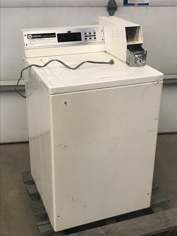 Maytag Commercial Coin-Operated Wash Machine