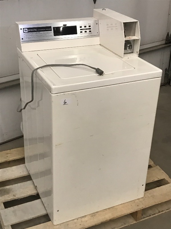 Maytag Commercial Coin-Operated Wash Machine