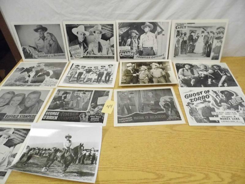 lot 44 image: Vintage 8x10 Movie Promo Stills