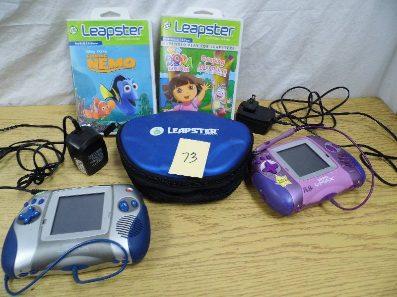 lot 73 image: Leapsters wGames & Sega