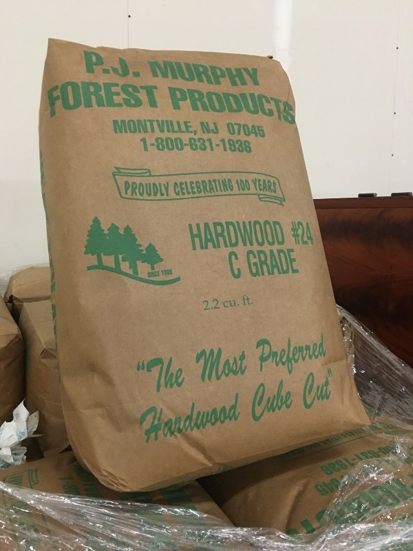 5 bags of animal bedding