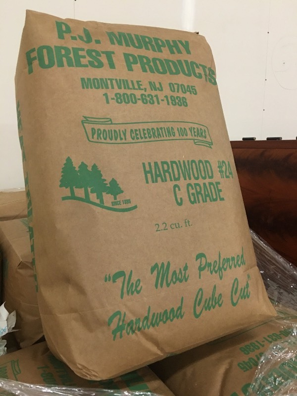 5 bags of animal bedding