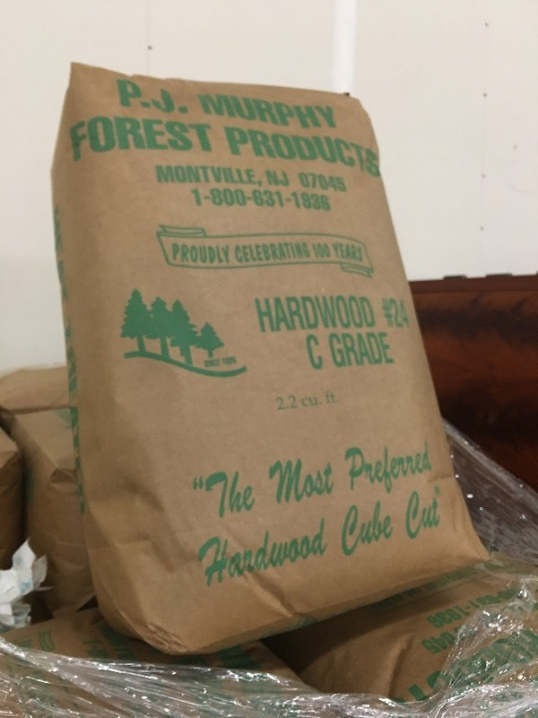 5 bags of animal bedding