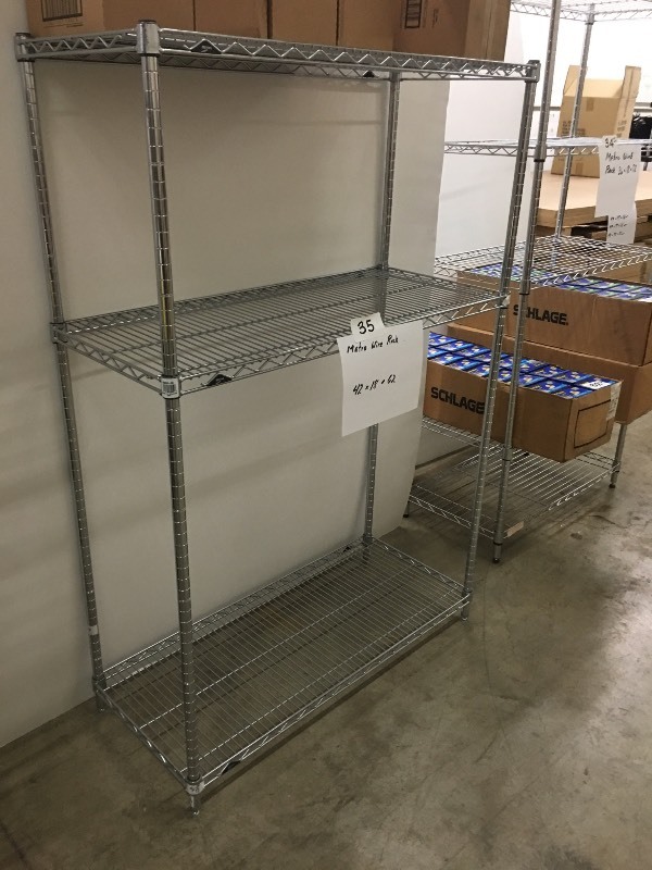 Metro shelving unit
