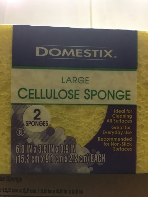 2 boxes of new sponges
