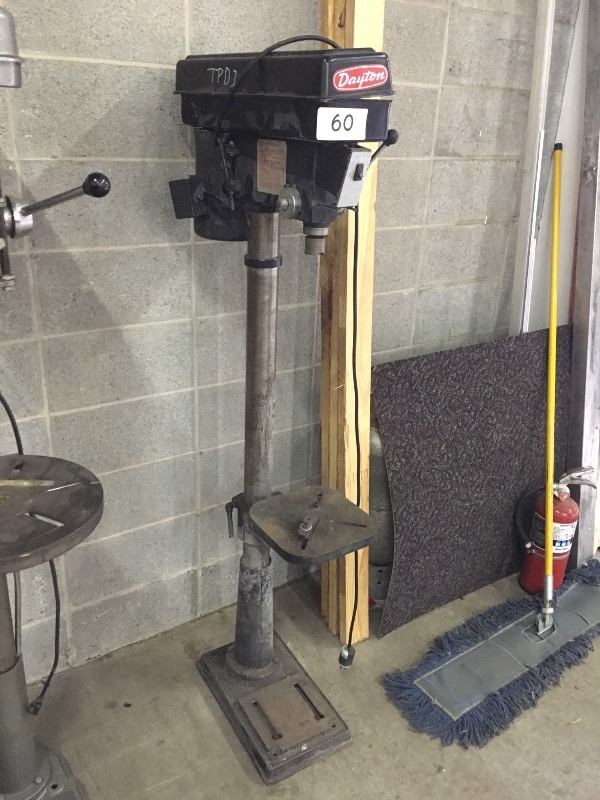Dayton floor drill press