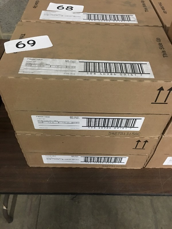 2 cases of Scotch style tape